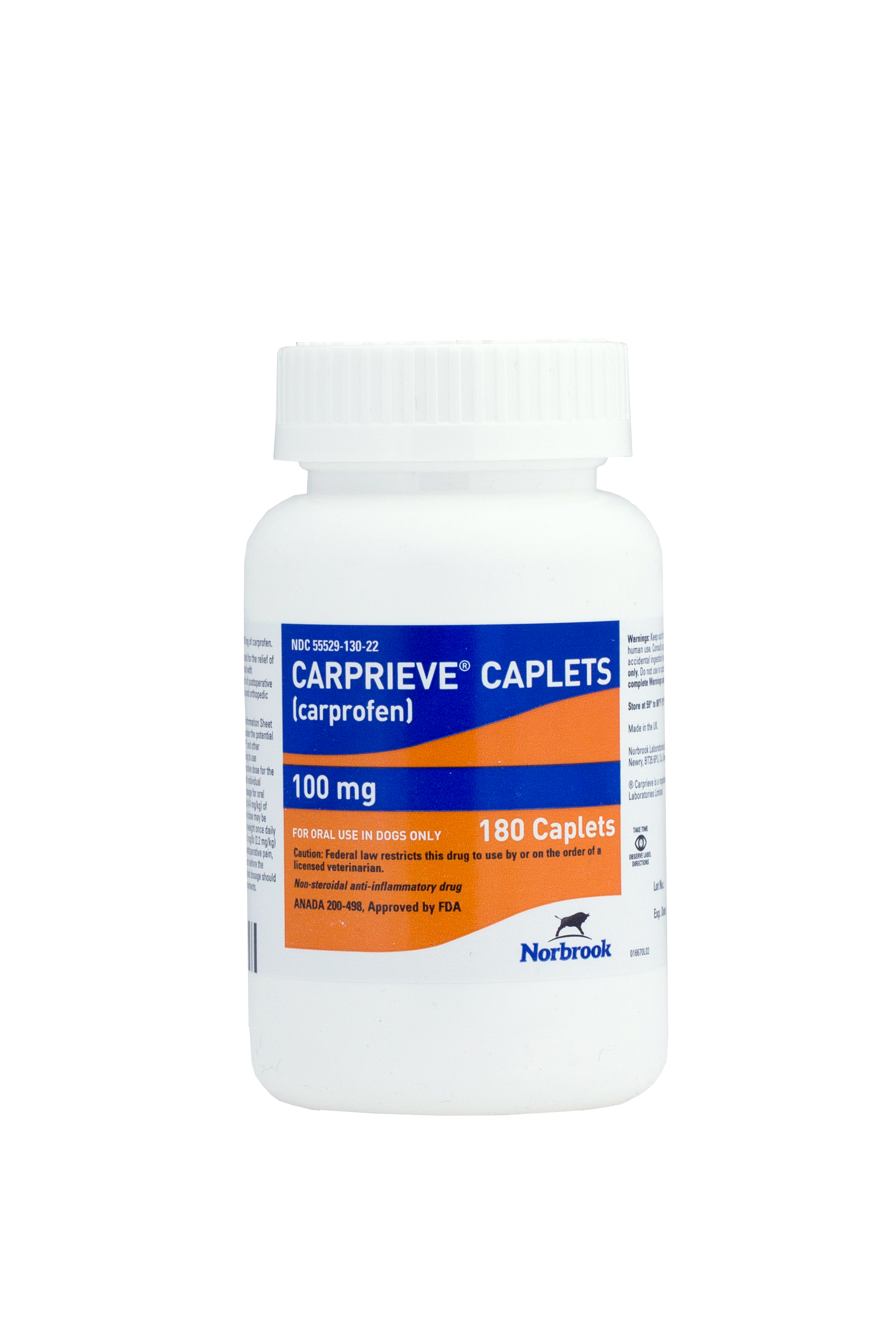 CARPRIEVE Caplets 100mg x 180  [carprofen]  exp.5-25